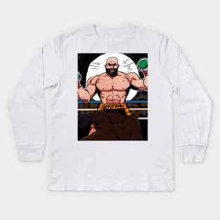 TYSON FURY Kids Long Sleeve T-Shirt